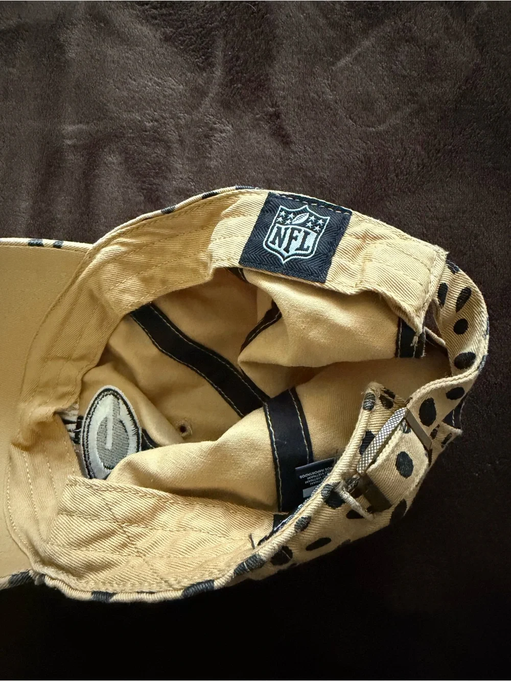 Green Bay Packers ‘47 Tan Cheetah Clean Up Adjustable Hat
